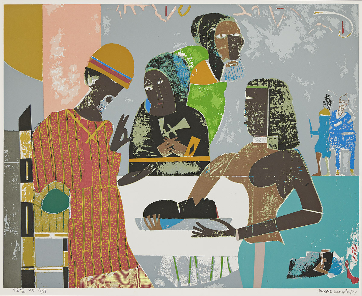 ROMARE BEARDEN (1911 - 1988) Salome.